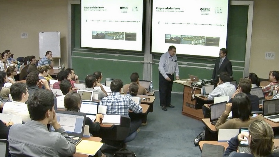 Cristián Roberts teaching at INCAE Business School